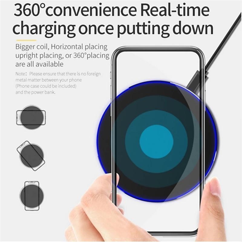 30W Wireless Charger for IPhone 13 12 11 X XR XS Fast Wirless Charging Dock for Samsung Xiaomi Huawei Phone Qi Charger Wireless 2025 - $14.99 –P6