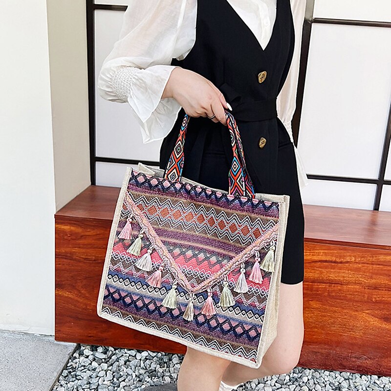 Zara Patchwork Shoulder Bag