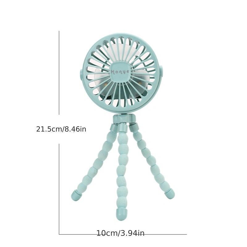 Halter Neck Bladeless Fan – USB Rechargeable Portable Waist-Hanging Fan with 3-Speed Adjustment and Body Rotation 2025 - $12.99 –P2