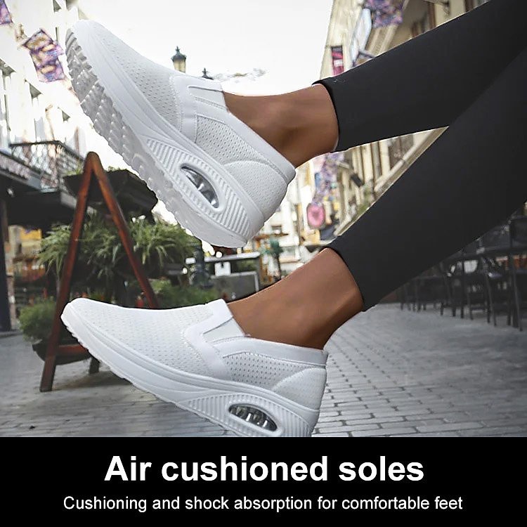 Women's Purple Slip-On Athletic Walking Shoes with Air Cushion Sole for Comfort and Support 2025 - $24.99 –P1