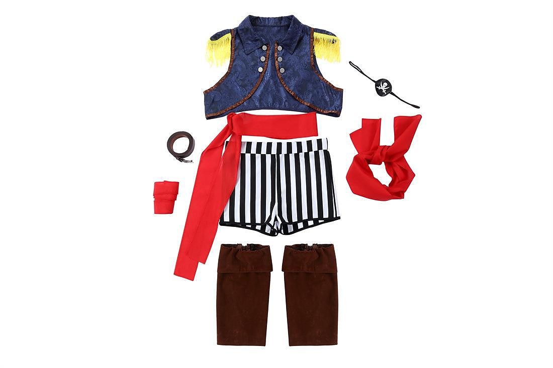 Couples Pirates of the Caribbean Halloween Group Couples Costumes Men's Women's Movie Cosplay Cosplay Costume Party Red Costume Halloween Carnival Masquerade 2025 - $48.99 –P6