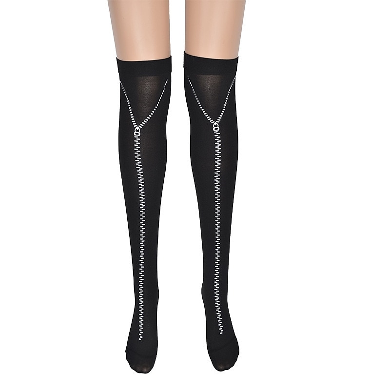 Teschio scheletro Halloween Calze e autoreggenti Oggetti di scena di Halloween Halloween Per donna Halloween martedì grasso Costumi di Halloween facili Vestirsi del 2025 a $12.49 –P13
