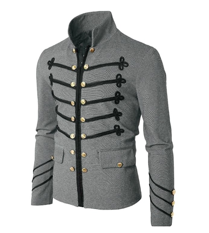 Coat Masquerade Circus Jacket Prince Aristocrat Plus Size Retro Vintage Medieval Adults' Men's Carnival Masquerade Queen's Platinum Jubilee 2022 Elizabeth 70 Years Dress Up 2026 - $49.99 –P1