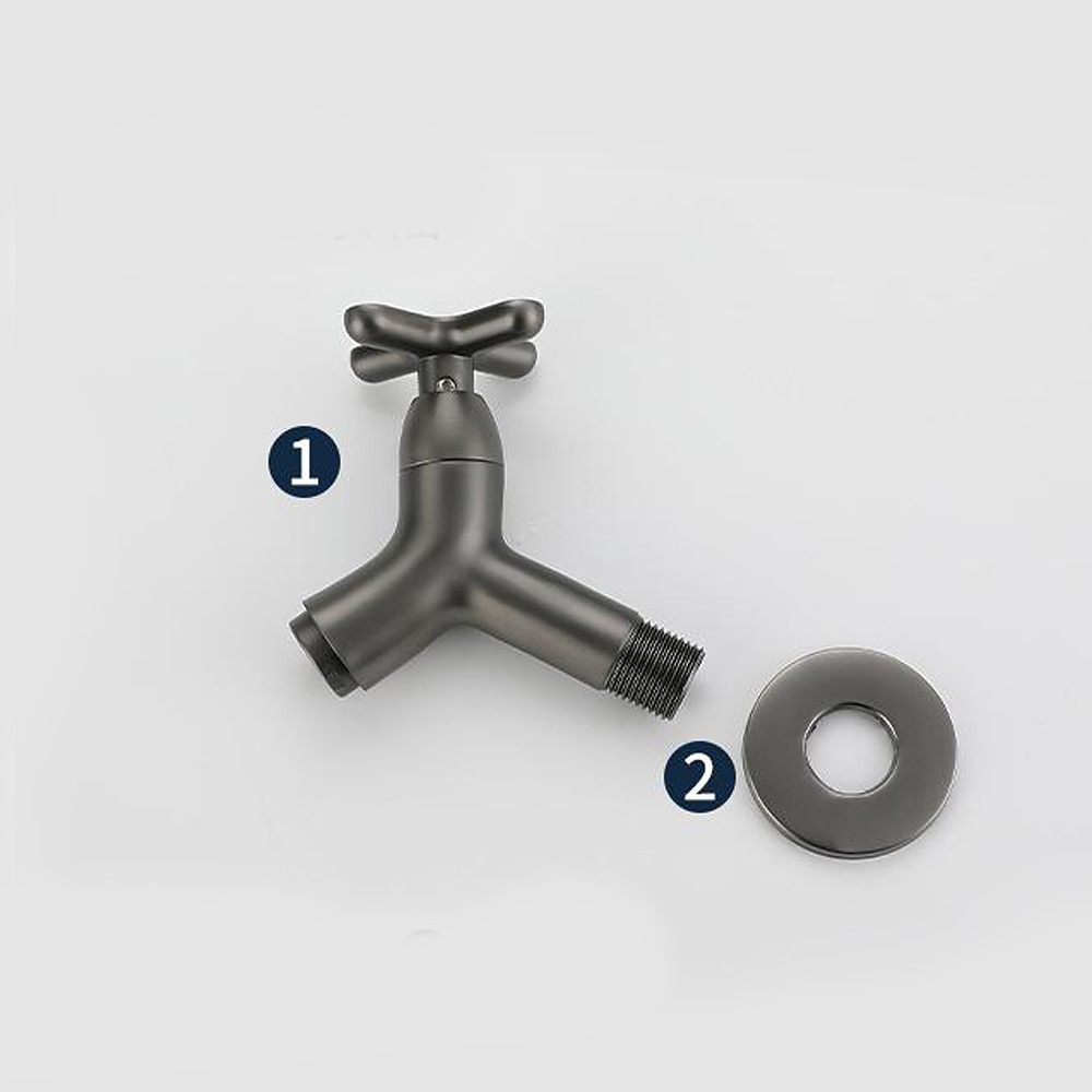 nástěnná koupelnová baterie pouze studená voda, monoblokové umyvadlové baterie jednootvorové mosazné toaletní baterie 2026 - $30.99 –P3