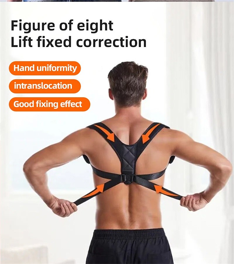 New Adult Body Shapers Brace Belt Corset Posture Corrector Compression Shapewear Children Shoulder Back Orthopedic Support Belt 2025 - $12.99 –P9
