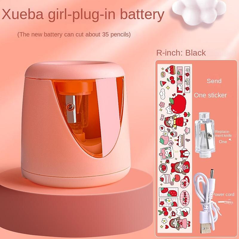 USB Rechargeable Electric Pencil Sharpener, Heavy-Duty Mechanical Design, Multi-Function for School & Office Use, Ideal Gift for Students and Children 2025 - $12.99 –P7