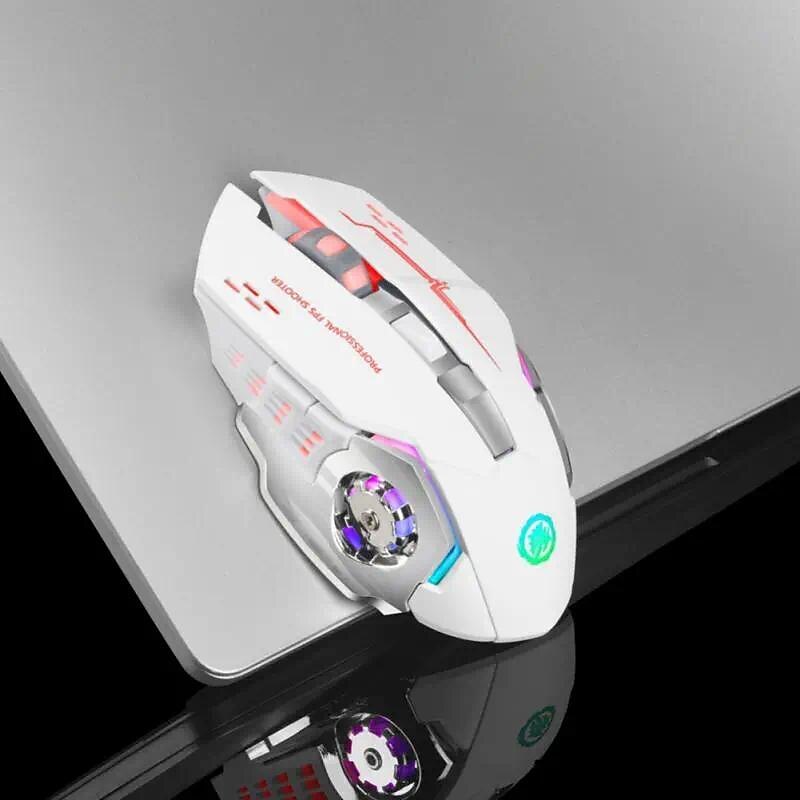 USB Rechargeable Wireless Mouse Gaming Mouse Silent Mechanical E-Sports Backlight PC Gamer Mouse Optical Mice For Computer Gift For Birthday/Easter/Boy/Girlfriend 2025 - $20.99 –P9