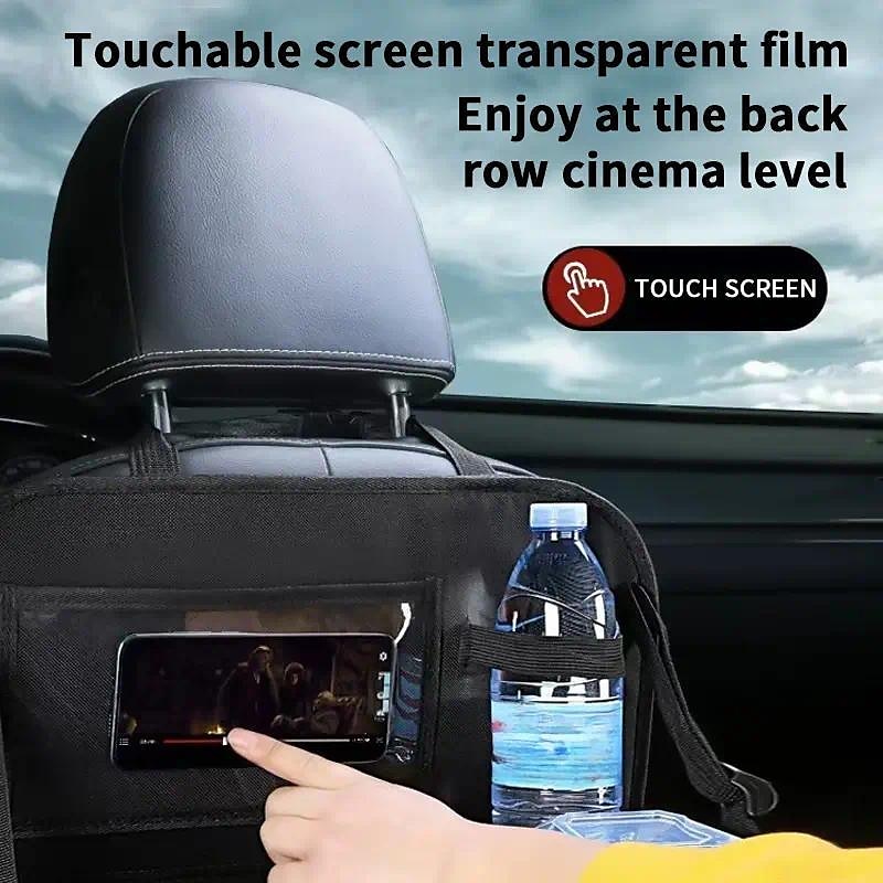 auto-accessoires universele autostoelen organizer met dienblad tablethouder multi-pocket opslag auto-interieur opbergen opruimen 2025 - $22.99 –P5