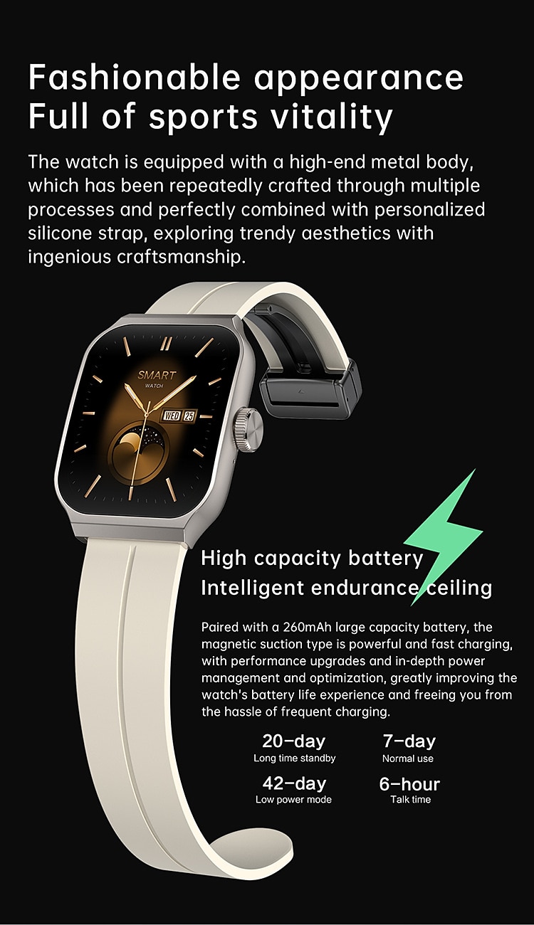 OA89 Smart Watch 1.96inch AMOLED 3D Flexible Design Screen Bluetooth Call Heart Rate IP67 Waterproof Smartwatch for Android IOS 2023 - Rs. 5089 –P9