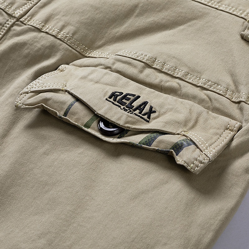 Voor heren Cargoshorts korte broek Wandelshorts Meerdere zakken Effen Buitensporten Streetwear Cargoshorts Korte broeken Leger groen Licht Grijs 2025 - $35.99 –P11