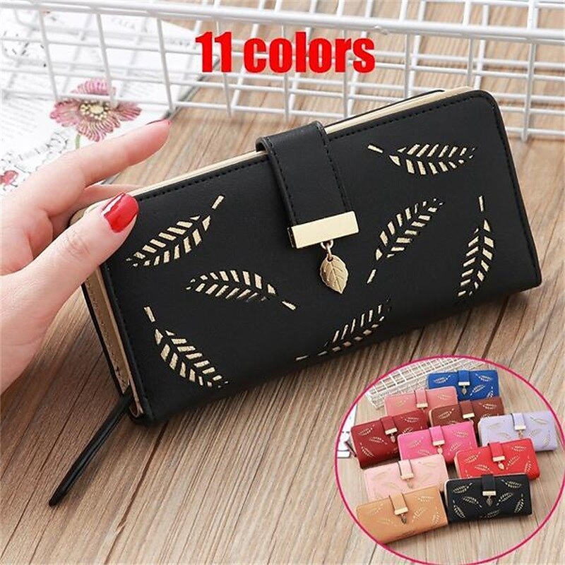Fashion Women Lady Zipper Coin Phone Bag Long Purse Wallet Card Holder 2025 - $12.99 –P1