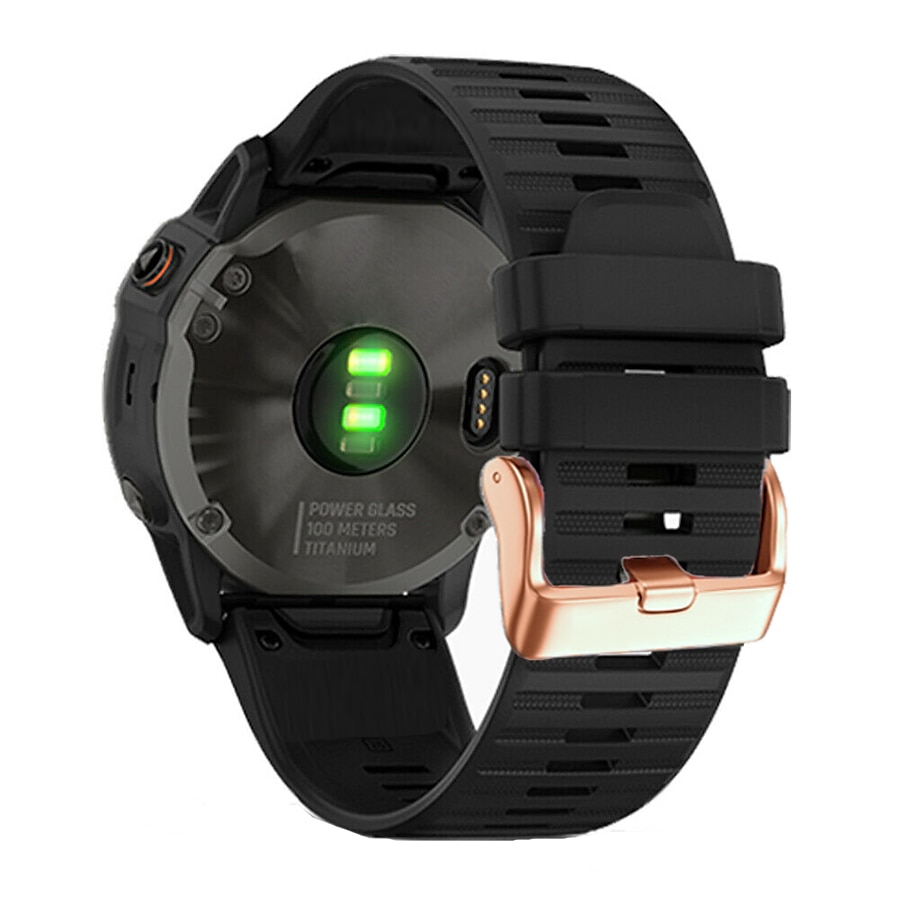 Ver Banda para Garmin Fenix 7S Pro 6S 5S Plus Epix Pro 42mm Approach S70 42mm Instinct 2S Descent Mk2S D2 Delta S 20mm Silicona Reemplazo Correa 20mm Transpirable Mujeres Hombres Correa Deportiva 2025 - $20.99 –P5
