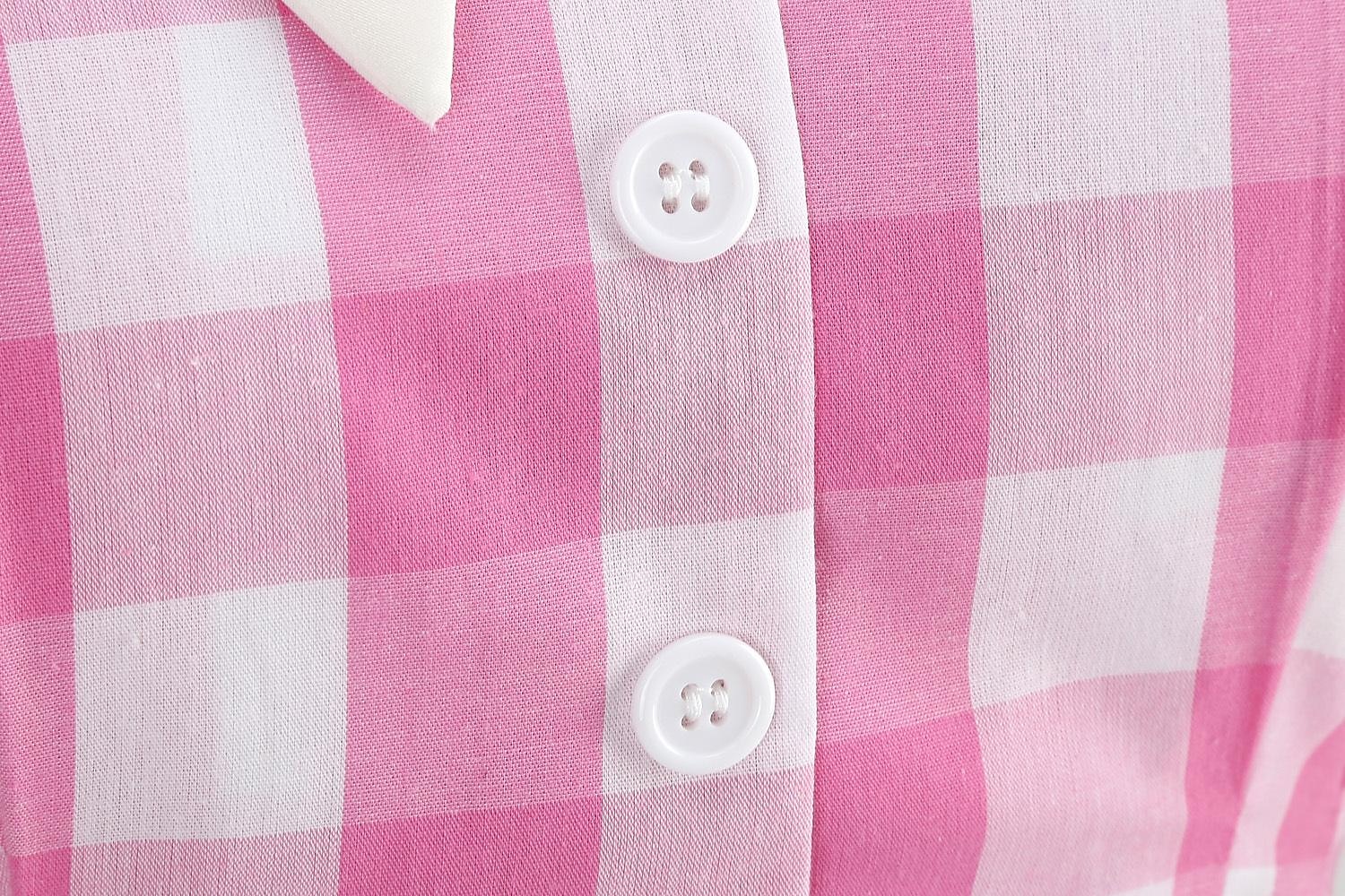 Přehoz Klasik Retro A-Line šaty Flare šaty Pléd Kostkovaný Vzor gingham Dámské Dívčí Karneval Plesová maškaráda Dovolená Na den Čajový dýchánek Dospělé Šaty Šaty pro návrat domů Jaro léto 2025 - $37.99 –P8