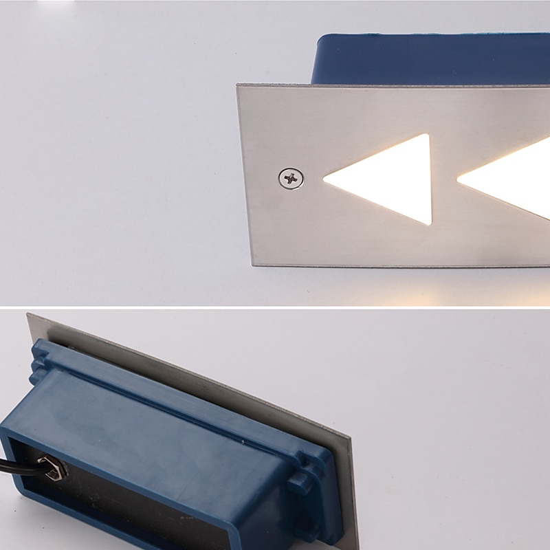luz led subterrânea de aço inoxidável ip67 à prova dwaterproof água ao ar livre luzes de chão embutidas adequadas para degraus e cantos 85-265v de 2026 por $21.99 –P10