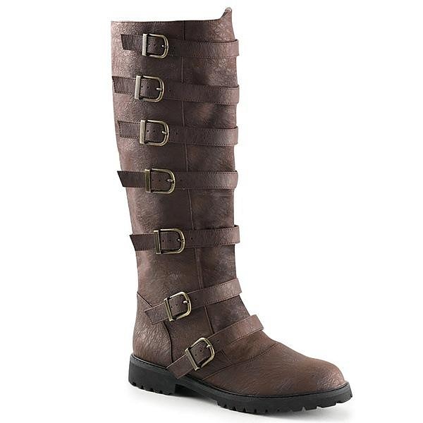 Medievale Rinascimento Scarpe Stivali jazz piatti Fiera del Ren Pirata Guerriero Cavaliere Per uomo Unisex Costumi da pirata Stile Steampunk Halloween Mascherata Performance Festa / Sera LARP Adulti del 2025 a $63.99 –P5
