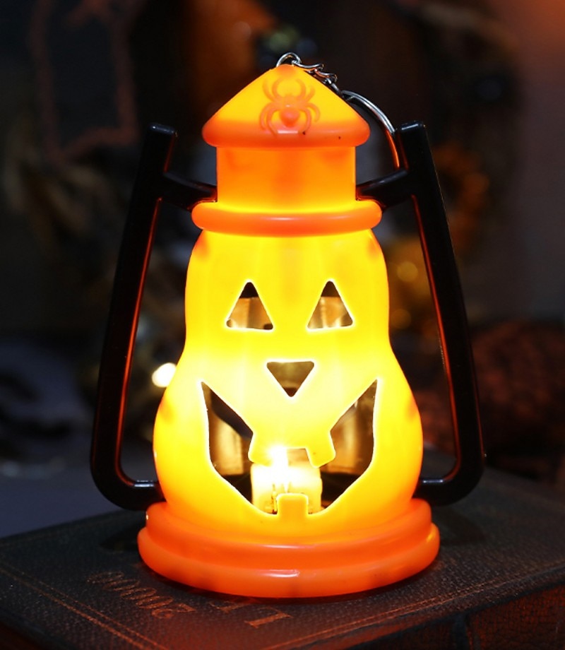 dekoracje halloweenowe led dyniowe latarnie jack o lantern festiwal lampiony nocne atmosfera impreza świeca latarnia terror rekwizyty szkielet rekwizyty dekoracja 2025 - $4.99 –P7