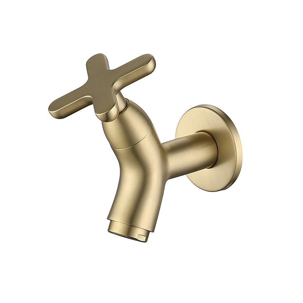 nástěnná koupelnová baterie pouze studená voda, monoblokové umyvadlové baterie jednootvorové mosazné toaletní baterie 2026 - $30.99 –P7