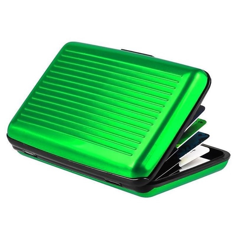 Credit Card Holder Wallet Metal Name Card Holder Waterproof Credit Card Protector for Women Men 2025 - $11.99 –P12