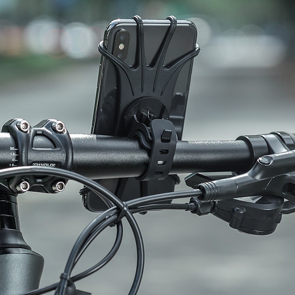 Supporto per telefono per bicicletta in silicone girevole a 360 gradi, staffa per supporto per moto per auto del 2025 a $11.99 –P3