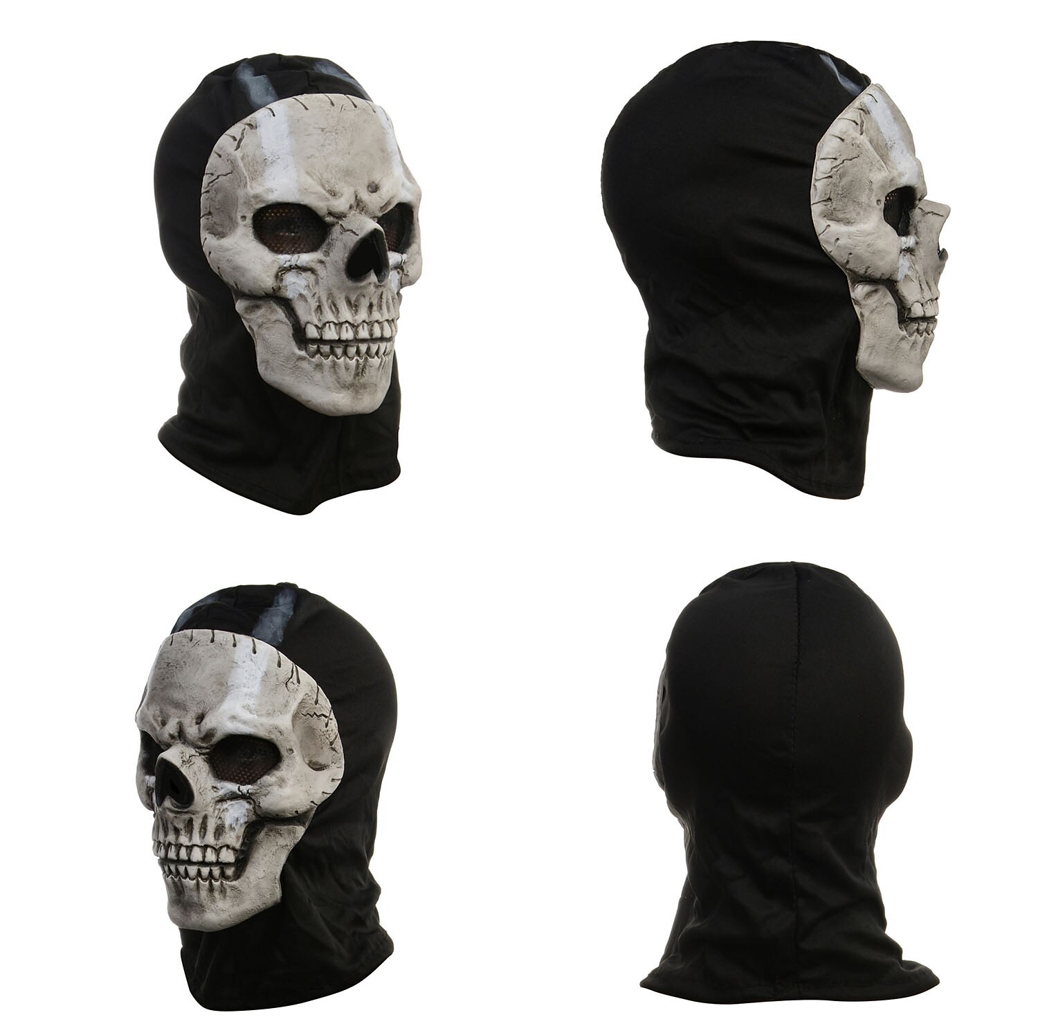 Unisex Ghost Skull Mask Cosplay Balaclava MW2 Horri Full Face Mask Outdoor  War Game (one Size, Mask-1) : Clothing, Shoes & Jewelry - .com