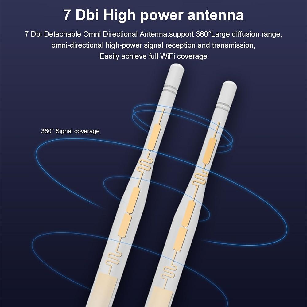 Wavlink Latest Technology 1200Mbps High Power 4x7dBi Antennas Dual Band 2.4GHz&amp;5GHz Gigabit Ethernet Outdoor Weatherproof Wireless WIFI Router/AP Repeater White 2025 - $155.99 –P9