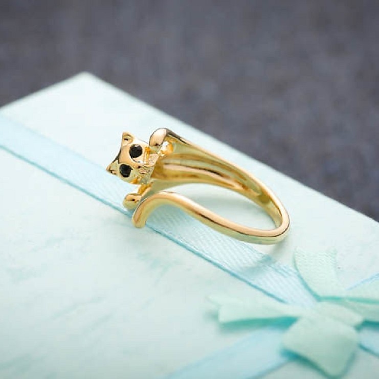 1 Stück Einstellbarer Ring For Damen Geschenk Täglich Verabredung Aleación Retro Tier 2025 - $7.49 –P5
