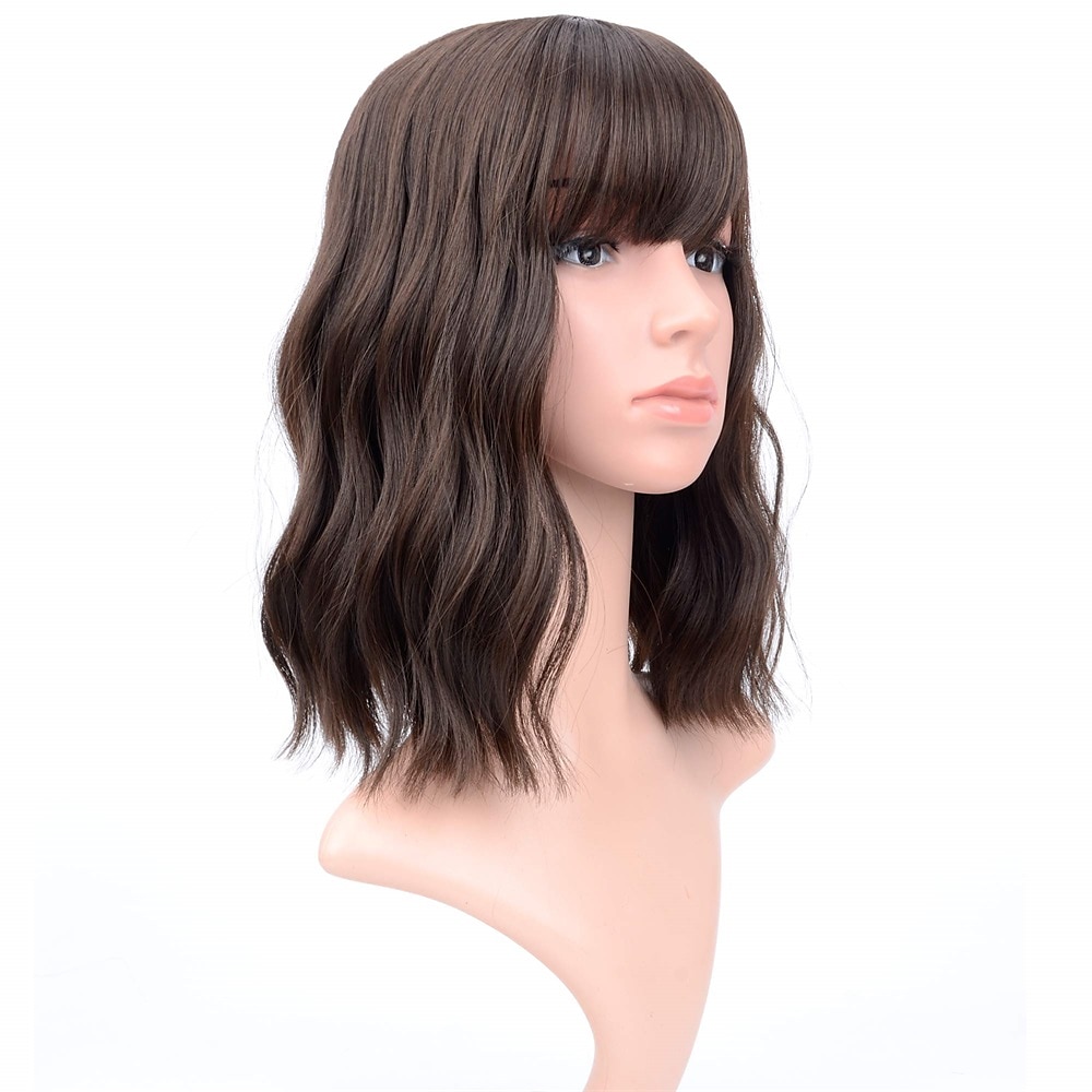 Pastel Golvende Perkament Met Luchtponny Vrouwen Korte Bob Paarse Roze Krullende Schouderlengte Bob Synthetische Dagelijkse Gebruik Kleurrijke Cosplay Perkament voor Meisjes Halloween Perkamenten 2025 - $15.49 –P18