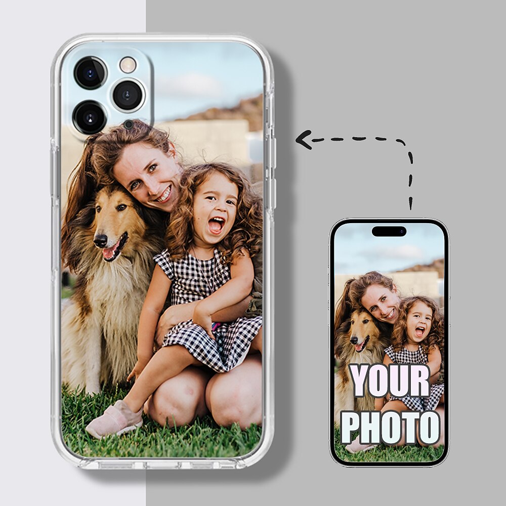 Capa de telefone personalizada para iphone 15 14 13 12 se 11 xs xr x pro max mini plus personalizada em toda a impressão tpu projete seus próprios presentes personalizados de Halloween para pais, cônjuges e amigos de 2025 por $12.99 –P1