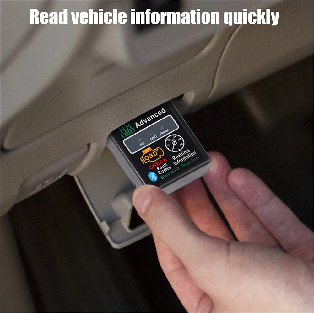 Fashion V02H2-1 V2.1 BT 2.0 Interface OBDII Car Diagnostic Scanner Code Reader Tool for Android 2025 - $13.99 –P6