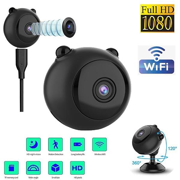 Webcam Mini 1080P HD IP Camera Wireless WiFi Security Camcorder