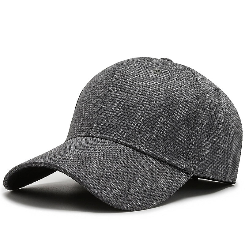 Per uomo Cappellino da baseball Cappello da sole Nero Blu 100% cotone Viaggi Stile da spiaggia Esterno Da mare Liscio Crema solare Di tendenza Elastico del 2025 a $9.99 –P8