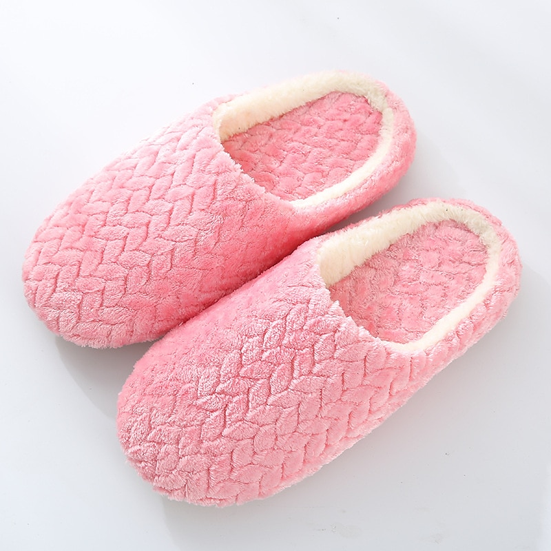 Per donna Pantofole Pantofole fuzzy Pantofole da interno Ciabatte calde Interni Giornaliero Tinta unica Inverno Piatto Punta tonda Informale Comoda minimalismo Raso Mocassino Rosa scuro Viola Caffè del 2025 a $11.99 –P9