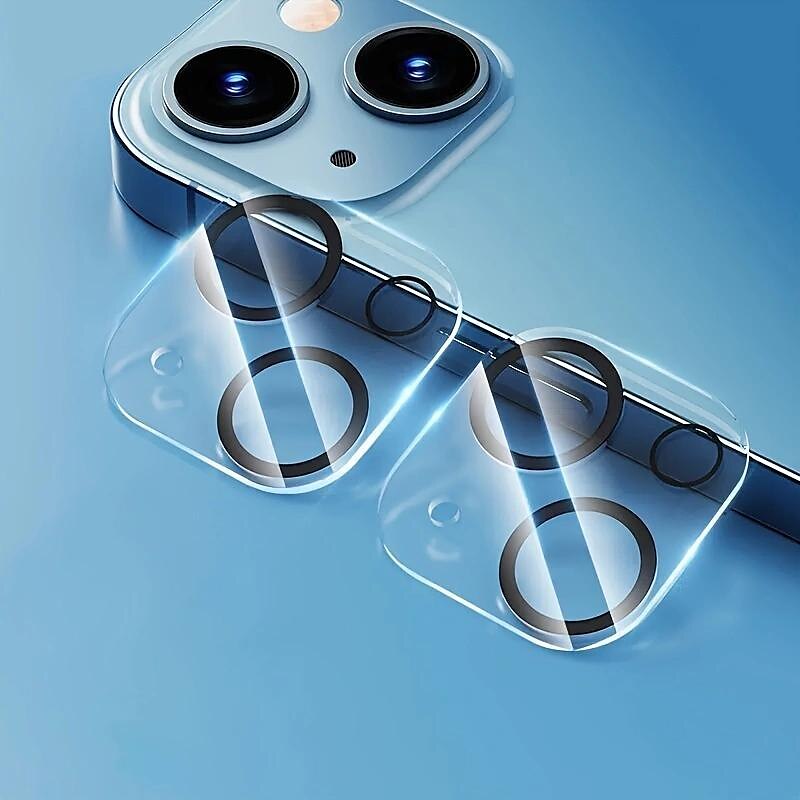 2 szt. Osłona obiektywu kamery Na Apple iPhone'a 16 iPhone'a 15 Pro MaxPlus iPhone 14 13 12 11 Pro Max Plus Mini SE Szkło hartowane Twardość 9H Anti Bubbles Antyodciskowa Wysoka rozdzielczość (HD 2025 - $2.99 –P3