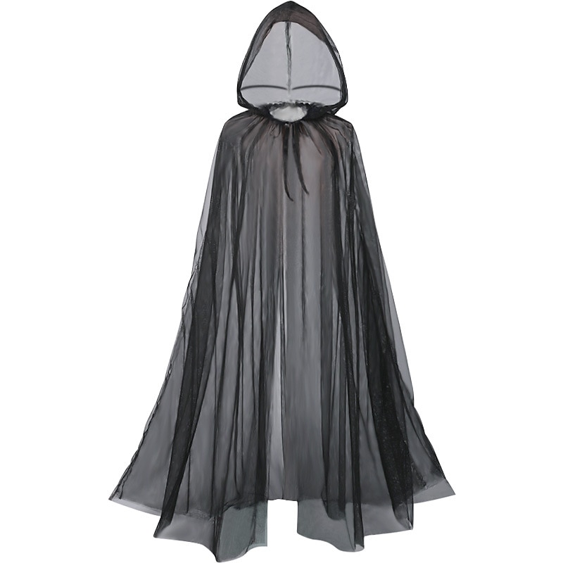 Retro Vintage Punk e gótico Medieval Capa Baile de Máscara Feira Ren Bruxa Drogador da praga Elfo Cor Sólida Mulheres Celta Fantasia Noite de Walpurgis Baile de Máscaras Festa Adulto Casaco Capa de 2025 por $35.99 –P4