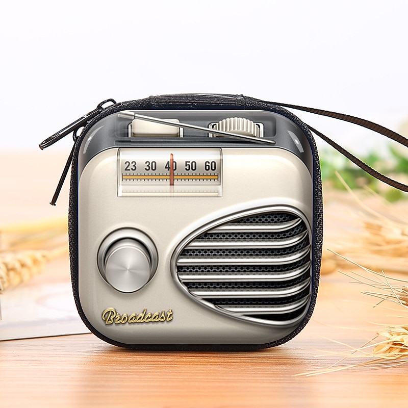Poșetă creativă din tablă de tablă pentru monede, casetă audio retro, portmoneu, breloc, geantă de depozitare pentru căști, geantă stonego 1 buc/2 buc (6 tip opțional) 2025 - $9.99 –P11