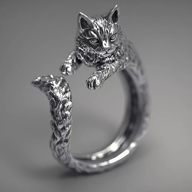 1 Stück Einstellbarer Ring For Damen Geschenk Täglich Verabredung Aleación Retro Tier 2025 - $7.49 –P3