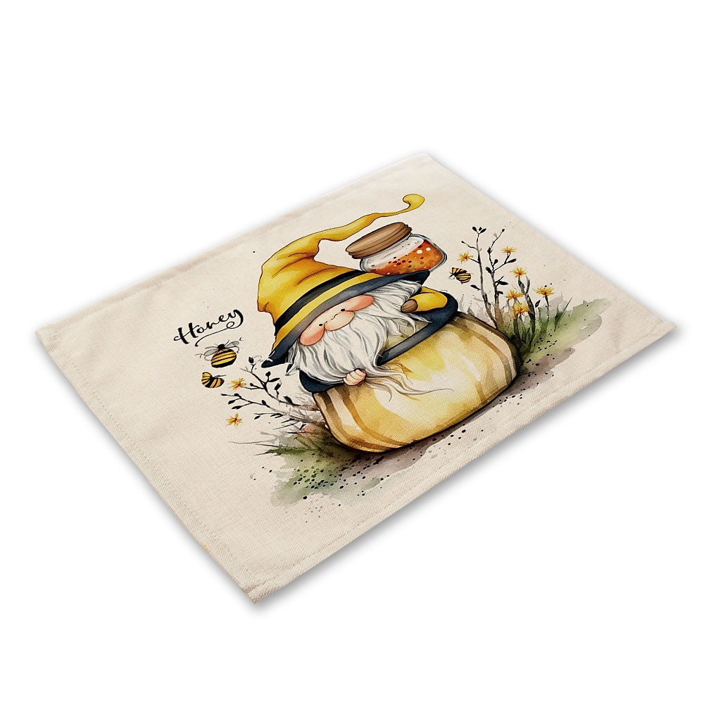 Girassóis placemats resistente ao calor mesa de fazenda placemat resistente a manchas, placemat para casamento cozinha mesa de jantar decoração interior ao ar livre de 2025 por $2.49 –P16