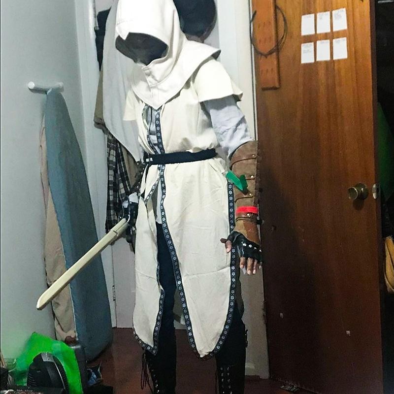 Tunica vichinga, da uomo, medievale, cavaliere, guerriero, rinascimentale, a maniche corte, colletto a V, orlo retrò, camicia casual, per carnevale, Halloween, cosplay, feste, O verde, S