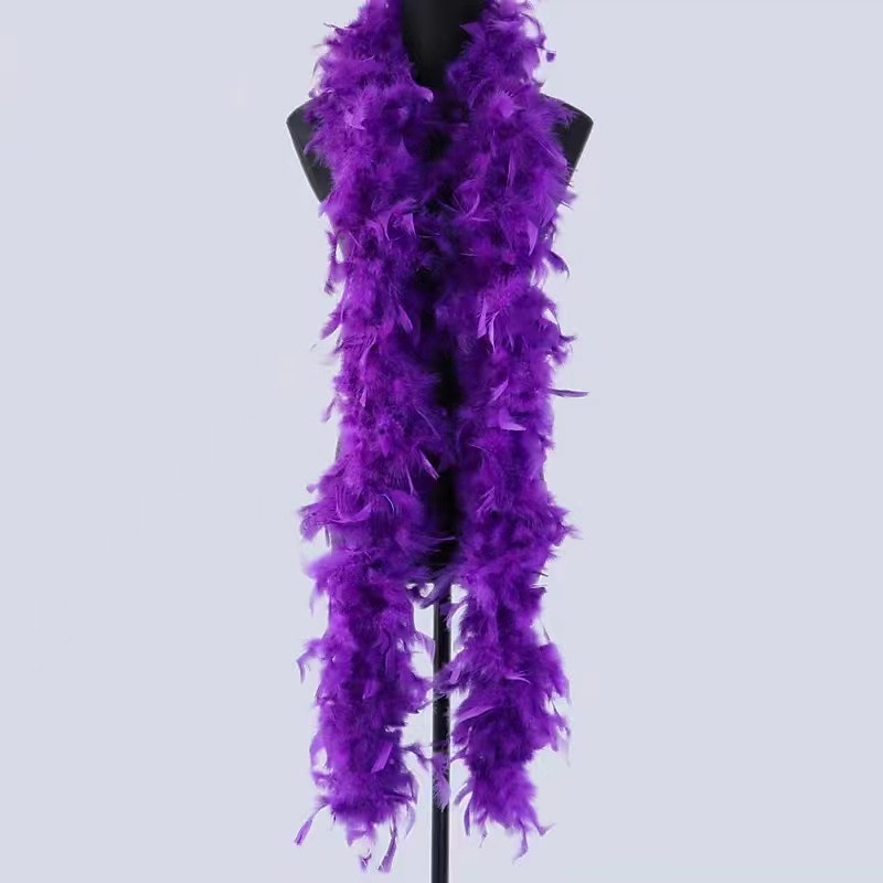 Fargerike Fjær Boaer 6,6 fot Fjær Boa Kvinne Flapper Jente Kongens Dag Oransje Karneval Dans Bryllup Fest Halloween 2025 - $14.99 –P10