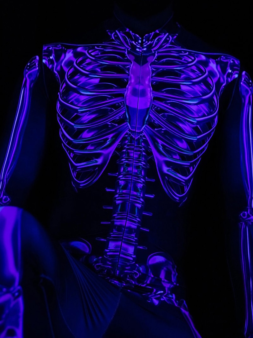 Skull Skeleton Carnival Costume Full Body Suit Cosplay Costume Bodysuits Halloween Group Couples Costumes Kid's Adults' Men's Women's Scary Costume Halloween Carnival Masquerade Easy Carnival Costume 2025 - $32.99 –P9