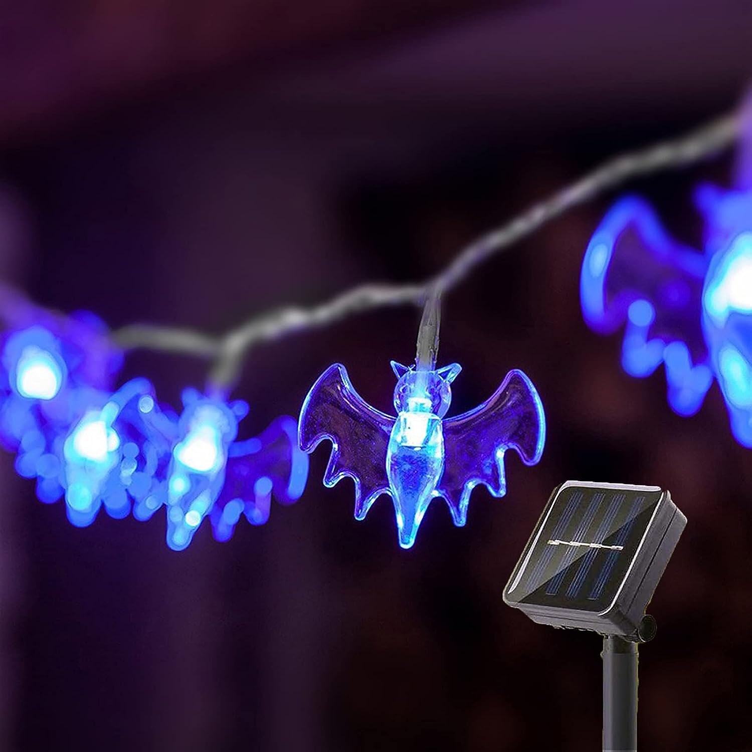 Halloween Solar String Lights Outdoor Waterproof Bat Ghost Spider Skull Hand Light 6.5m 30LEDs 8 Modes Halloween Patio Yard Garden Balcony Fence Halloween Outdoor Party Indoor Decoration 2026 - $11.49 –P7