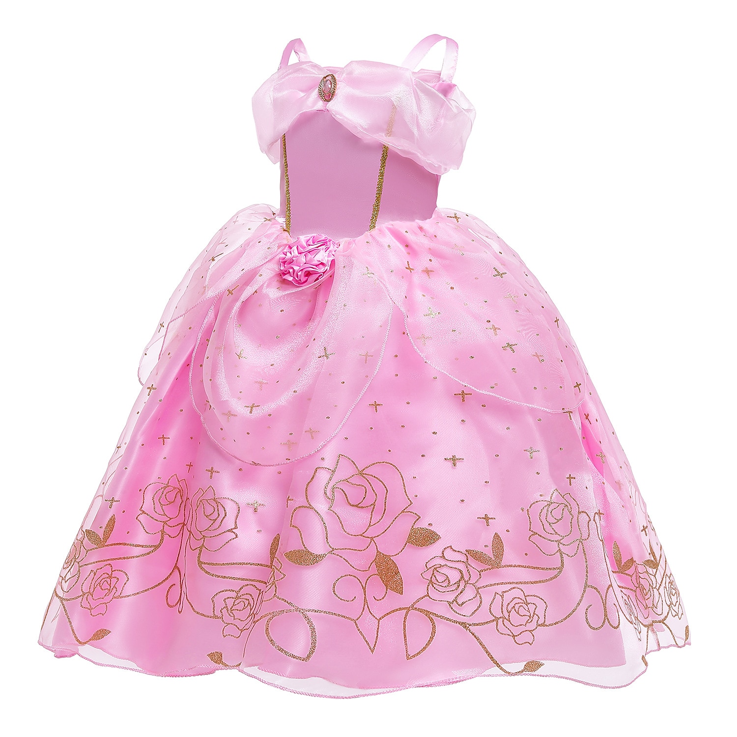 Princess Dress Cloak Flower Girl Dress Cosplay Costume Party for Girls' Kid's Children's Day Masquerade Book Week Wedding Wedding Guest Symphony of Stories 2026 - $31.99 –P9