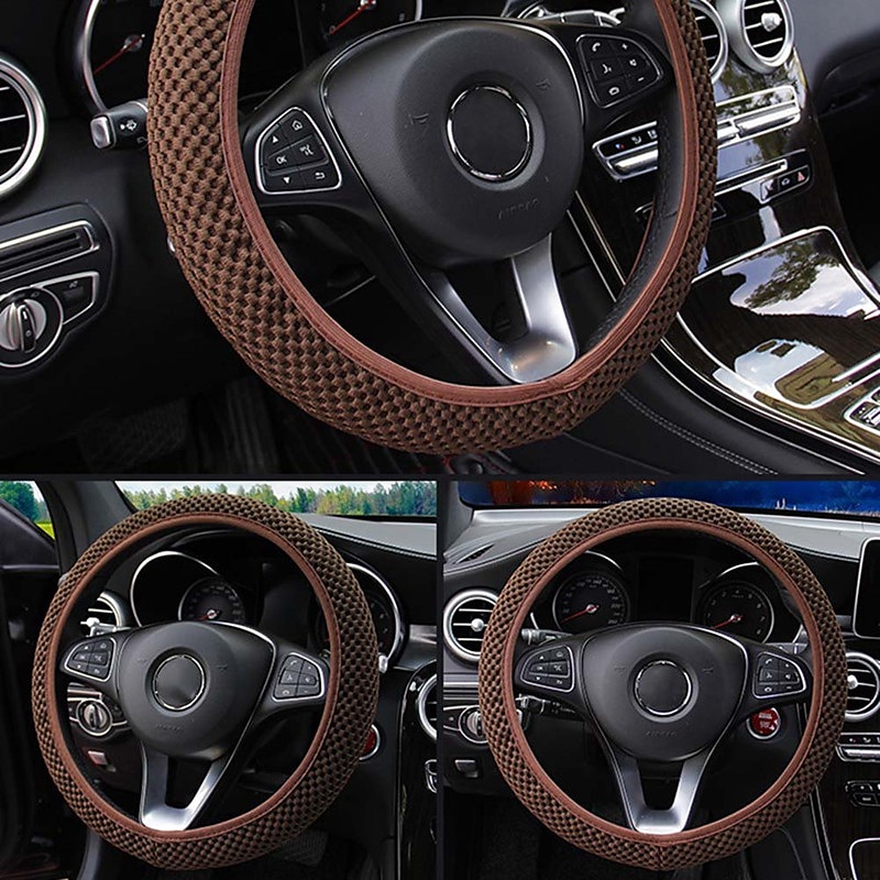 1 buc. capac de volan cu fir de gheata usor universal 38 cm, rezistent la uzura, antiderapant, accesorii pentru modificarea masinii, accesorii auto fara inel interior 2025 - $13.99 –P6