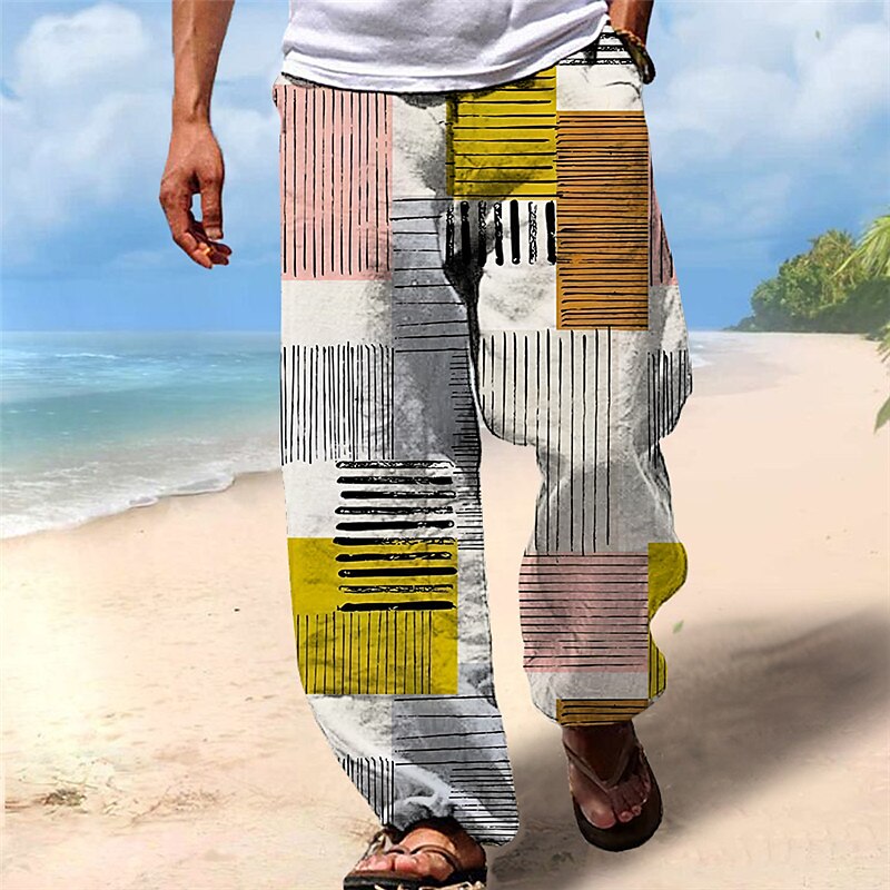 Oceanside Stripe - Beach Pants