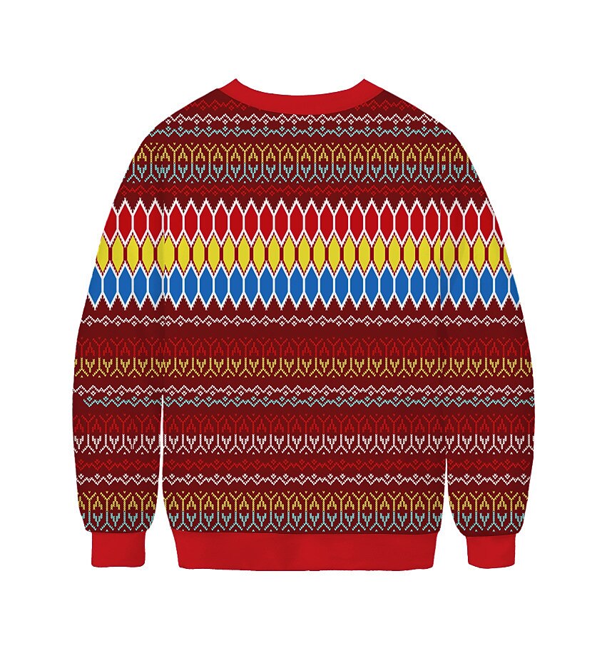 Karácsony Alpaka Pullover Vicces karácsonyi pulóver Állat minta 3D nyomtatás 3D Grafikus Kompatibilitás Páros Férfi Női Felnőttek Karácsony 3D nyomtatás Parti Fesztivál 2025 - $28.99 –P10