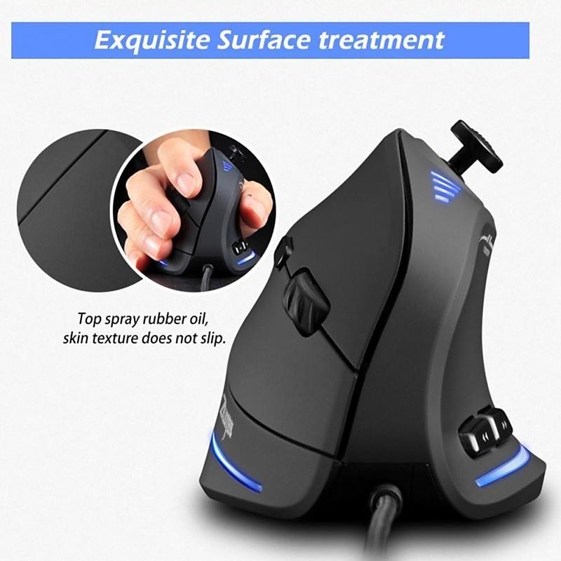 Gaming Mouse Programmable 11 Buttons USB Wired RGB Optical Remote Ergonomic Mouse Gamer Mice For PUBG LOL 2025 - $43.99 –P2