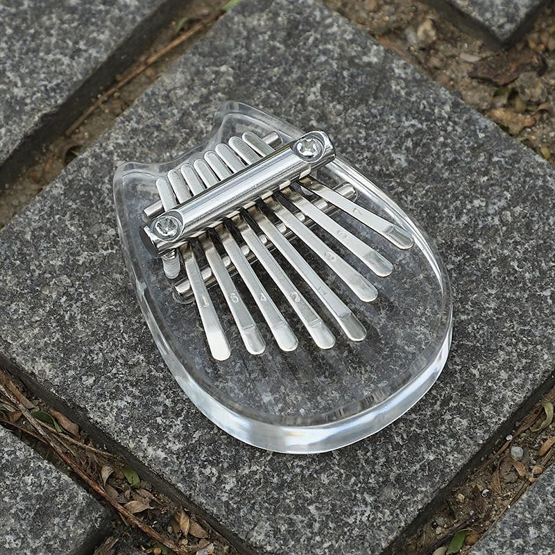 8-tone degetul mare pian mini kalimba degetul pian cristal kalimba pian degetul mare instrument mic 2025 - $23.99 –P10