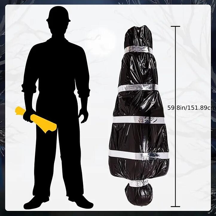 Dekorative gjenstander, Plast Halloween til Hjemmedekorasjon Gaver 1 stk 2025 - $20.99 –P5