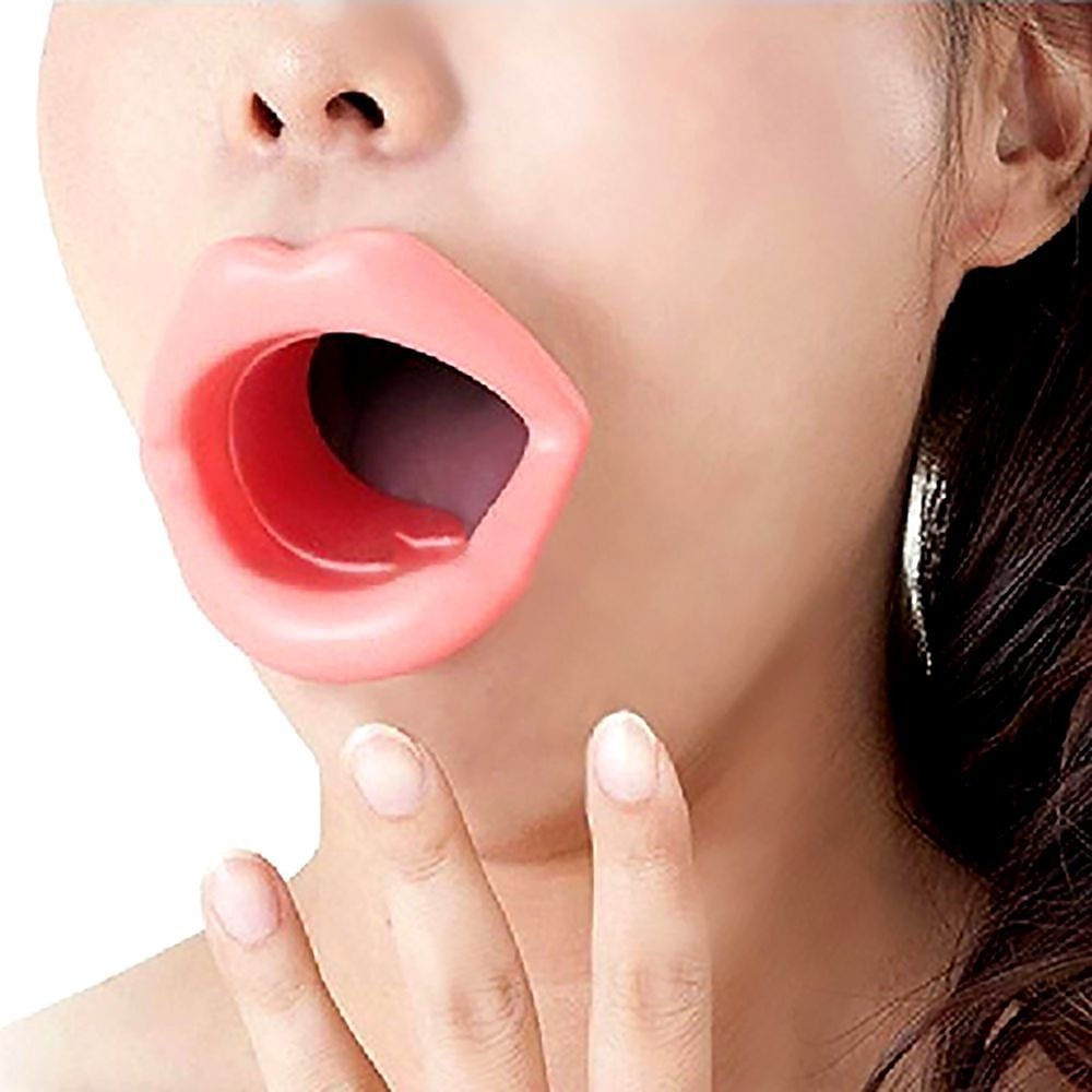 Moldeador de labios de silicona, entrenador de sonrisas portátil, herramienta de belleza, tensor de boca, entrenador facial para niñas, mujeres y damas 2025 - $7.99 –P7
