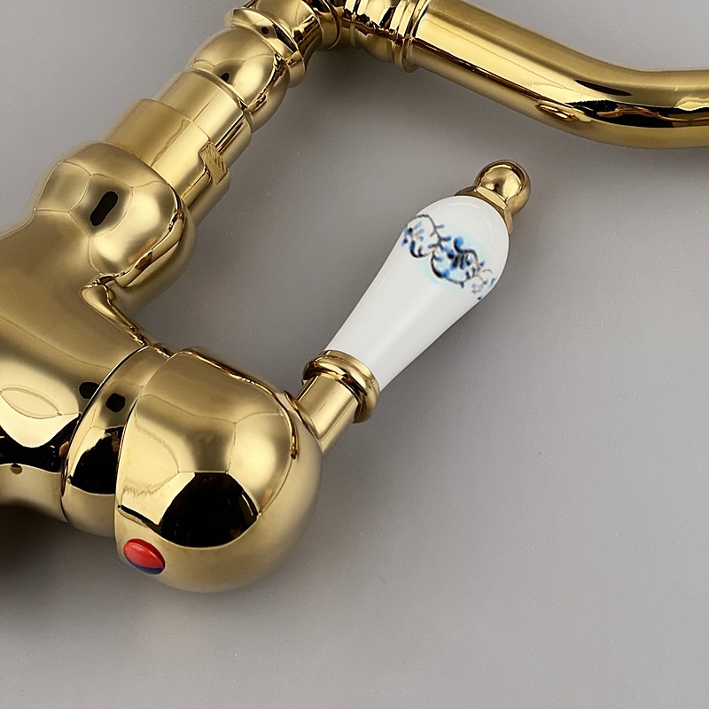 torneira de banheiro torneiras de lavatório misturador com mangueira fria e quente, torneira de navio montada no convés de 2026 por $137.99 –P2